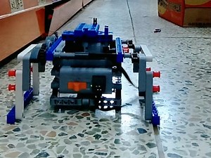 9686前后行走机器人#积木拼搭