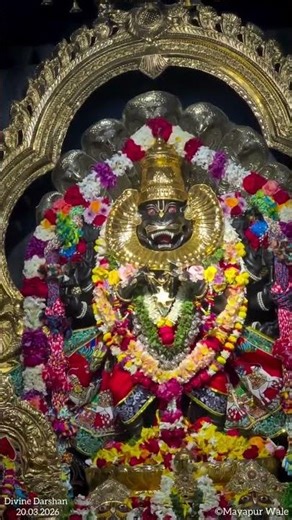 Narsimha Dev & Panca Tattva Divine Darshan #radhakrishna #mayapur #iskconmayapur #NarsimhaDev#Divin