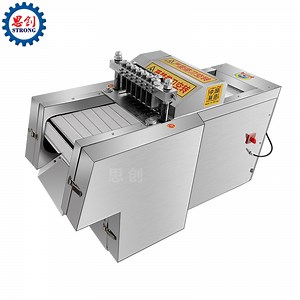 [Hot Item] Electric Automatic Fresh Meat Cutter Beef Meat Cube Cutter Machine Big Meat Dice Cutting Machine