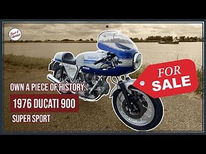 A Rare 1976 Ducati 900 Super Sport Is Now For Sale – Collectors Get Ready!