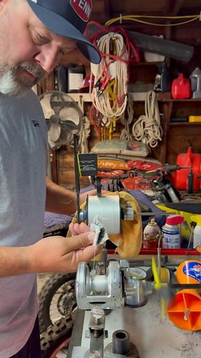 1.8K views · 42 reactions | Just wanted to show you guys how we spool a Penn Torque 25 reel with 65lb Berkley Chrome. Some may do it differently but this is the way I have done it for 20 years. @pennfishing @berkleyfishing #spoolingreels #linewinder #linewinders #fishingtackle #rigging #fishingrigging | Fish Circus | Facebook