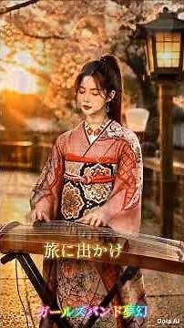 京都の恋 AICoverかぐや48 ガールズバンド夢幻 AI生成オリジナル動画