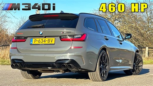 460HP BMW M340i Touring Autobahn Review