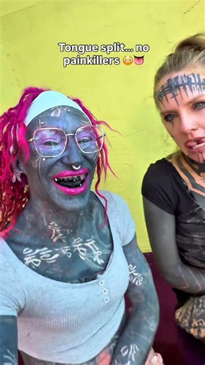 245K views · 1.2K reactions | She told me how she split her tongue the old school way — just a raw cut and a month of healing. Then asked if I’m happy with mine now   Full talk with Lily Lu is up on YouTube (Eclectic Voices Podcast) | Trinity Eclectic | Facebook