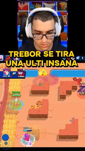 Trebor se tira un protip con Colette 🫣 #trebor #treborclips #brawlstars #brawlstarstiktok #viral