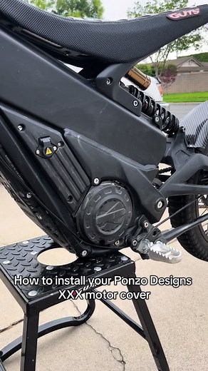 Installing XXX Motor Cover for Surron & Talaria