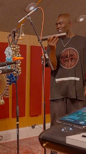 Sola Akingbola on Instagram: "There are those who underestimate the art of percussion. In this scene, I’m working with our percussionist @satin.singh to bring an element of one of our tracks ‘Ninu Opon 2’ into a live setting using the humble shaker. For me, it’s never “just” a shaker. It’s an instrument of finesse, shaping the texture of the rhythm—giving it life and energy. 🔥 Percussion is about more than sound—it’s about movement, dynamics, and imbuing the music with soul. The shaker adds tha