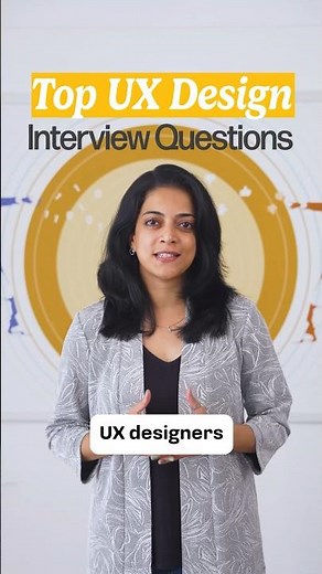 Top Interview Questions asked to UX Designers | Follow for more