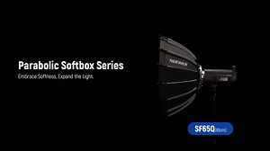 ✨ NEEWER Parabolic Softbox (65CM/85CM/120CM) True parabolic light, smooth and even output. 15s quick setup, dual diffusers grid for precise control. Bowens mount for most studio lights | Neewer