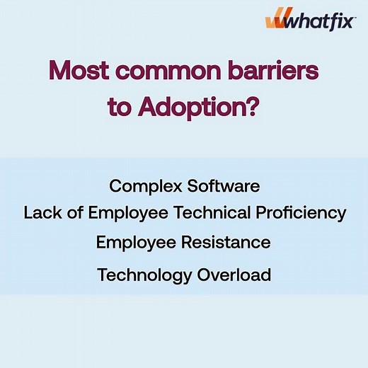 Improves employee experience with Whatfix Digital Adoption Platform