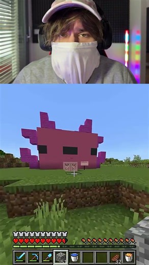 Nejlepší POMSTA na Kamaráda v Minecraftu... #minecraft #shorts