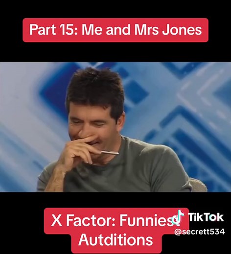 X Factors funniest auditions: Me and Mrs Jones. #xfactor #xfactorglobal #xfactoruk #british #britishhumour #britishcomedy #funny #funnyvideos #funnyvideo #talent #fyp #fypシ #fypage