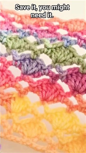 Einfaches Häkelmuster! #einfacheshäkeln #handgemacht #häkelanleitung #häkelanleitung