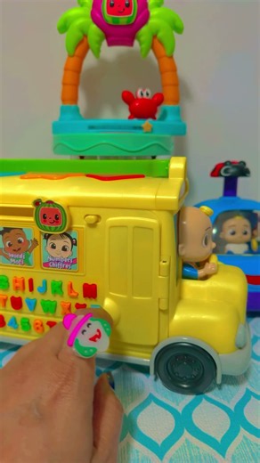 Cocomelon Musical Learning Bus #toys #viral #shortvideo #trending #shorts #cocomelon