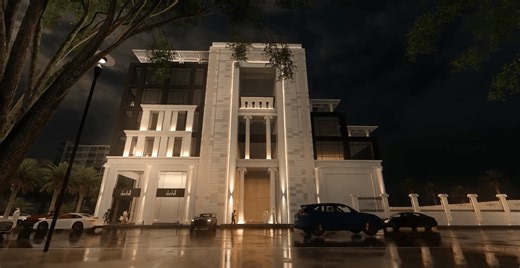 Commercial-Building-Facade-Lighting