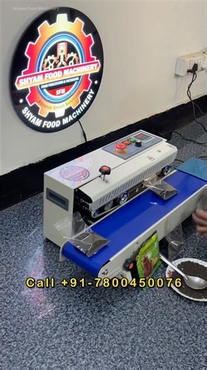 Chaipatti Packing Continuous band sealer | Nitrogen air flushing sealing Machine #ytshort #shorts