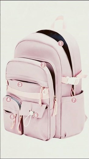 Backpack Organization Tips for School 🎒 | Use Compartments to Stay Organized #shorts