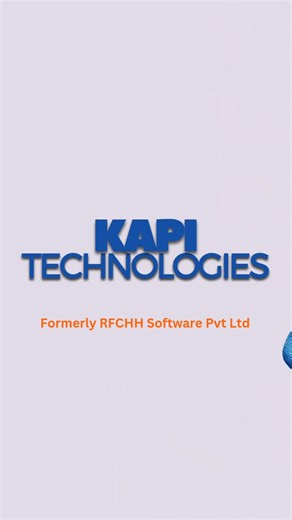 Kapi_technologies on Instagram: "New Name. Same Vision. Bigger Future. 🚀 RFCHH → KAPI Technologies We evolved. We scaled. We’re KAPI. #kapitechnologies #rebranding #techcompany #startupindia #digitalfuture"