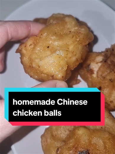 Delicious Homemade Chinese Chicken Balls Recipe