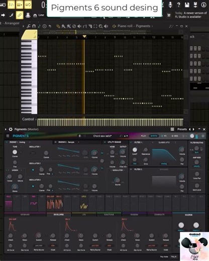 Pigments 6 sound desing October Deadmau5