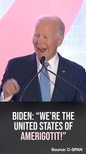 While speaking at an LGBTQ Forum in Washington, DC, on Friday, former President Joe Biden declared that we are "the United States of Amerigotit!" | Bunker Patrol
