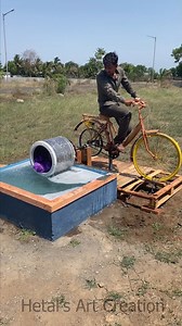 Washing machine jugaad | Hetal's Art - Creation