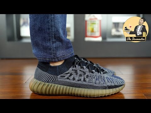The most comfortable Yeezy silhouette yet! • adidas Yeezy Boost 350 v2 CMPCT 'Slate Blue'