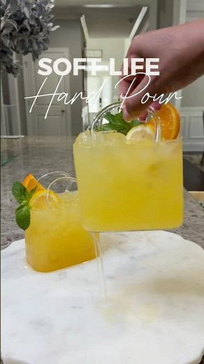 Soft, Hard Pour 💛🔥 | Strong Cocktail Recipe 90% Liquor 😮‍🔥 #cocktailswithchelsea
