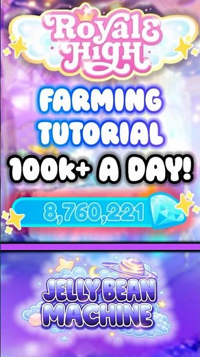 100K A DAY! 💎 The BEST Lazy Farming Routine! 🥰 #royalehigh #roblox #shorts #royalehighroblox