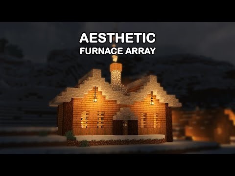 Easy Aesthetic Furnace Array for Minecraft 1.21!