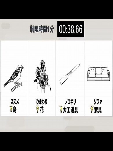 高齢者講習の認知機能検査模擬テスト