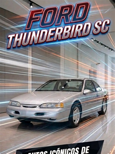 ¿Un V6 de los 90 con más torque que los V8 de su época? Así era el imponente Ford Thunderbird Super Coupe (SC) de 1994. ​Representando el punto más alto de la plataforma MN12, este bólido combinaba lujo personal con auténtica ingeniería de alto desempeño: ​Motor: V6 Essex 3.8L con supercargador Eaton M90 e intercooler aire-aire, calibrado en 1994 para entregar 230 hp y unas brutales 330 lb-pie de torque. ​Transmisión: Automática de 4 velocidades (4R70W) o, de forma opcional para puristas, una es