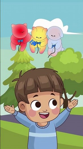 Animal Rhymes for Kids 🐶🐱 #funforkids #babysongs #animals #trending #kitty #learning #kidsrhymes