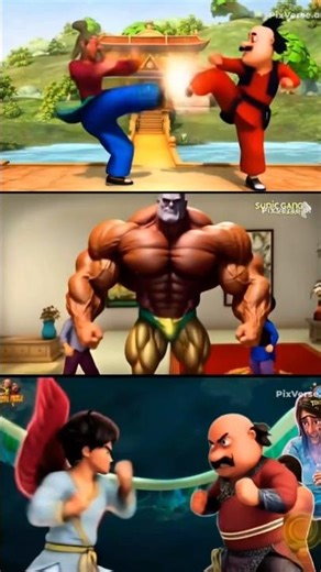 motu ki fighting Vs motu ki body 💪#shorts #youtube