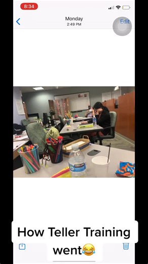 Life as a Bank Teller #trainingclass #Foryoupage #fyp #OfficiallyABANKTeller
