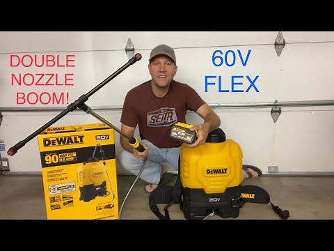 DeWalt Electric Battery Backpack Sprayer Modification Review