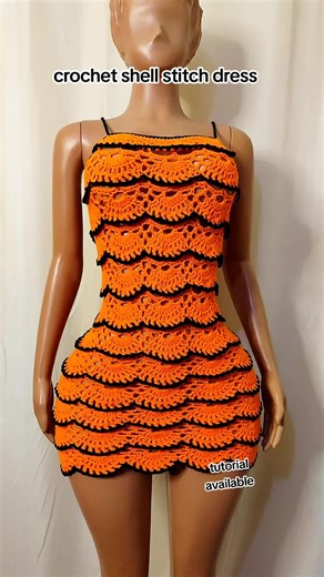Crochet Shell Stitch Dress Tutorial: Create Your Fashion