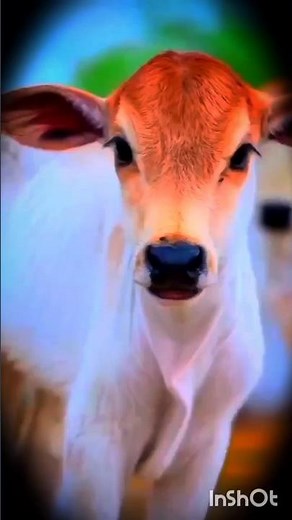 Cute Cow Baby Moments 🐄✨ So Adorable! #shorts #cow #halo