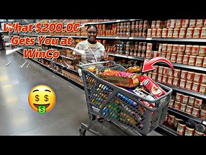 WinCo Grocery Haul on a $200 Budget | Affordable Meals for 2 Weeks!