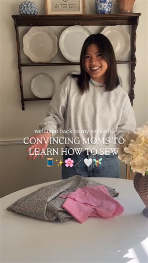 ariel alena on Instagram: "Your sign to get crafty & learn how to sew! Let’s make a dress for my daughter while I share how I started my sewing journey 😙💕🧵🪡 #sewing #beginnersewing #craftymom #diymom #cozyhobbies"