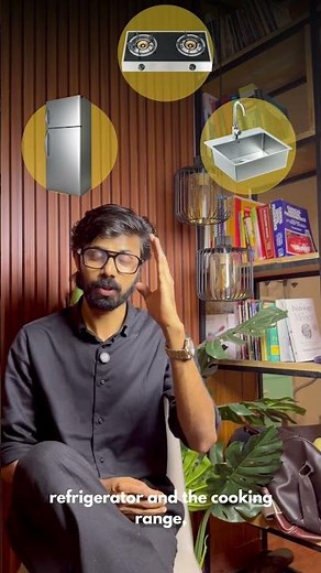 “Mastering the Kitchen Work Triangle | Smart Design Tips for Efficiency & Flow”