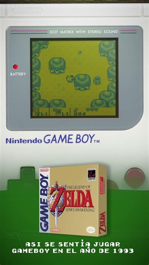 ✨ Jugar Link’s Awakening en el Game Boy era una verdadera maravilla 🎮💚#Zelda #GameBoy