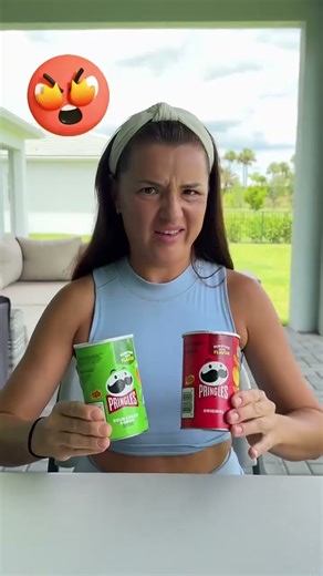 When You Challenge Your Friend to the Ultimate Pringles Showdown 🥔🔥