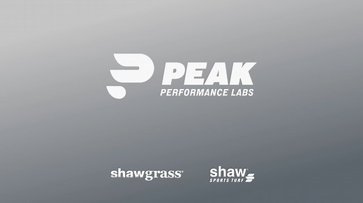 Shaw Sports Turf has launched its state-of-the-art PEAK Performance Lab – a cutting-edge facility designed to set a new standard in performance, safety and playability. Built on three key pillars – Playability, Environment, and Athlete Kinetics – the PEAK Performance Lab prioritizes athlete-driven research, moving beyond traditional mechanical testing to capture real-time biomechanical data on how turf impacts movement, injury risk and overall performance. | Shaw Industries Group, Inc.