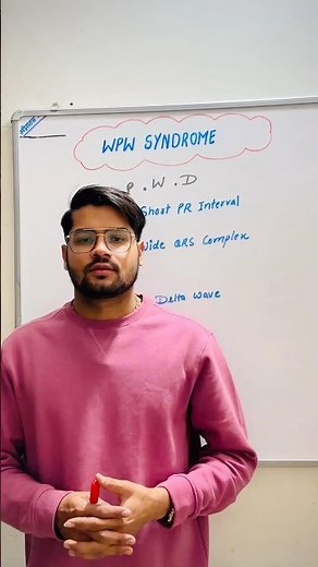 WPW Syndrome in 30 Seconds ⚡ ECG Trick! #ecgreading #medicalshorts #ecg #doctor #medical #mbbs #ekg