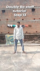 157K views · 7.7K reactions | Double bo staff tutorial step 13 #srkkasimjjackson #lathighumanasikhe #stickman #bostafftrainer | Srk kasim jackson | Facebook