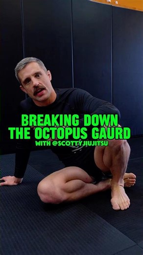 Cross face crushing you?Octopus guard → backward roll → end up on top 🐙🔄 #octopusguard