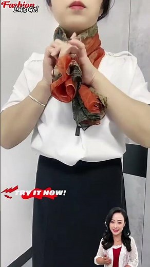 Winter Scarf Hack 🧣 | Quick Chic Style #ScarfStyle #ScarfHack #FashionTips