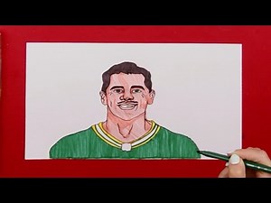 How to draw Aaron Rodgers (NFL Player)