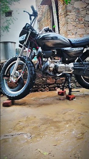 Splendor Modified Powerful Look 🔥 | Superbike Feel 💪 | Splendor Power Upgrade #shorts